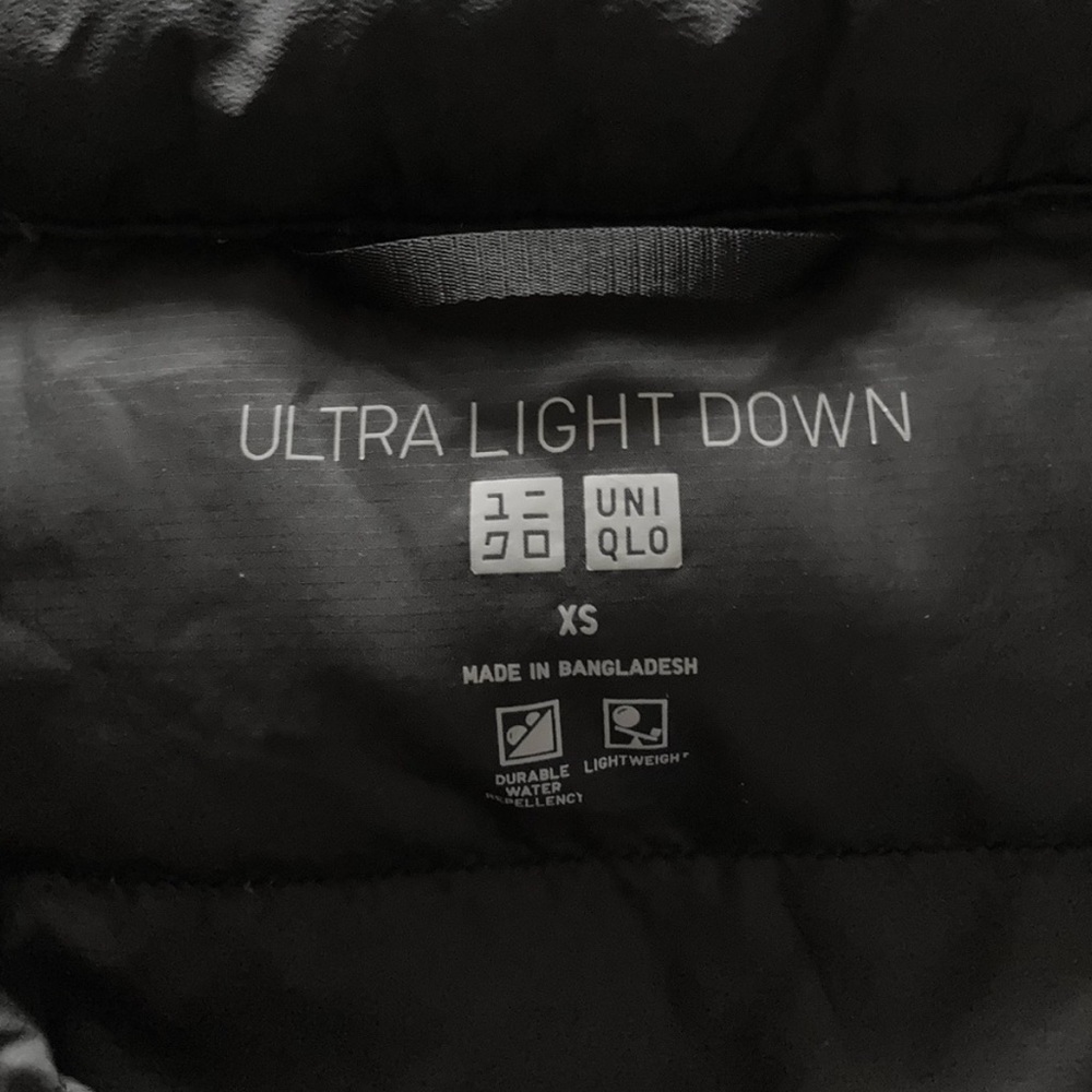 Uniqlo Black Puffer Jacket - Picture 12 of 14